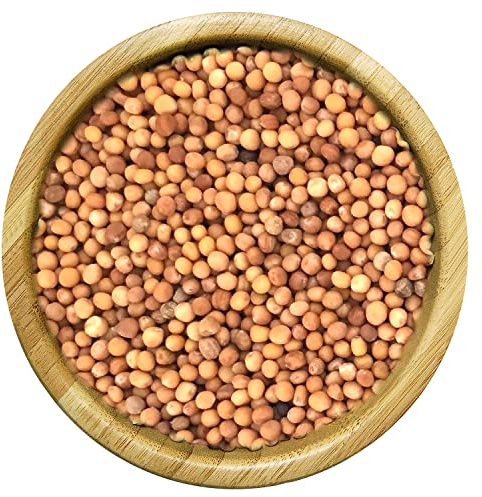 Biokyma - SENAPE BIANCA semi interi (Sinapis alba L.) - 100 gr - Erbe officinali e Spezie per la cucina