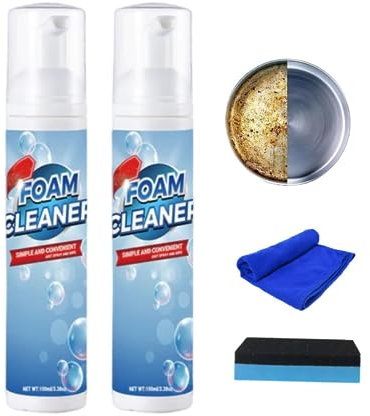 EXQST Allzweck-Reinigungsschaum – einfach sprühen und abwischen, Allzweck-Reinigungsspray 2023 neuer schäumender Schwerölreiniger