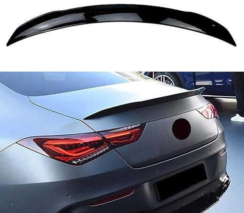 QCHIAN Auto Heckspoiler für Mercedes Benz W118 CLA Klasse 2020, Heckspoiler Spoiler Dachspoiler Heckflügel Kratzfeste Kofferraum Heckspoiler Flügel Lippe Auto Styling Accessories