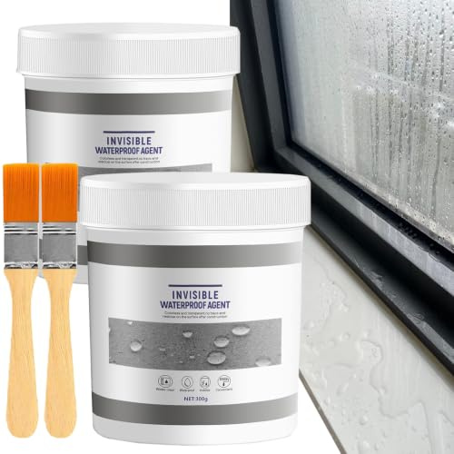 WJXKAZYX 600G Transparente wasserdichte versiegelung Wasserdichter anstrich | Transparentes wasserdichtes beschichtungsmittel, für Innen und Außen, Wasserdicht, Versiegelung, Anti leckage mittel