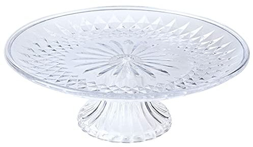 CWCQGH Platos de exhibición, Soporte para frutero, Adornos de Mesa Blancos, Plato de Encaje para Pastel, Bandeja para postres y Aperitivos, vajilla para Hornear, Platos DEC