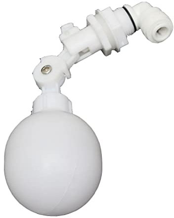 PLLJIAXUAMCLNL Schwimmender Kugelhahn, 3/8'' Einstellbare Mini-Schwimmerventile aus Kunststoff, automatisches Schwimmerventil Wasserstandsregelventil Wassertank Wasserturm