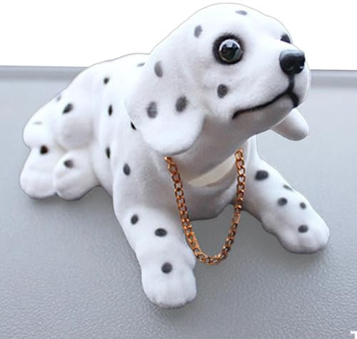 Wackelkopfpuppen fürs Auto | Hundefiguren mit schüttelndem Kopf für das Armaturenbrett im Auto, dekorativ und kreativ, werden häufig verwendet. Niedliche Tischdekoration für das Armaturenbrett im Auto