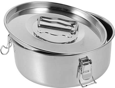 Molde para Flan de Acero Inoxidable con Mango, Plata