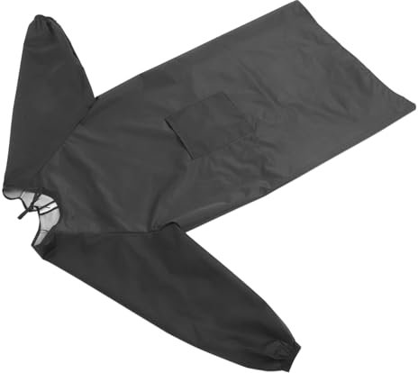 Veemoon Langanhaltender Wasserdichter Schürze Mit Langen Ärmeln Und Praktischen Taschen Für Frauen Öl Und Wasserabweisende Arbeitsschürze Für Küche Reinigung Und Malerei