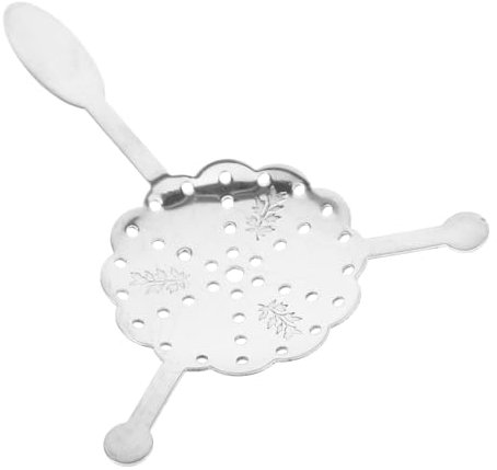 Cabilock Cucchiaio Per Assenzio in Acciaio Gocciolatore Cucchiaino Da Bar Portatile Per Assenzio Cucchiaio Resistente Per Uso in Bar Caffetterie e Feste