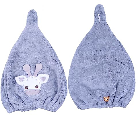 Haar Trockenwickel mit Cartoon Motiv, Schnell Trocknend, Damen