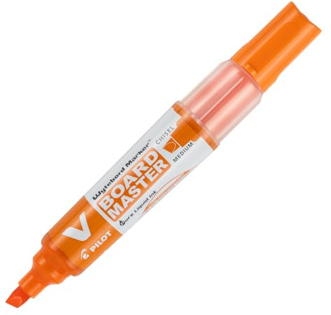 Pilot V-Board Master Marker M-Keilspitze 10 Stück orange