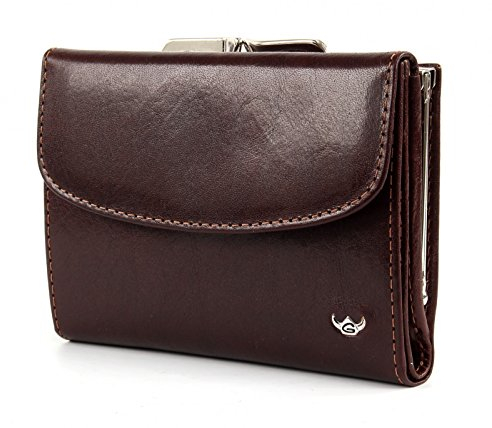 Golden Head Colorado RFID Protect French Coin Purse Wallet Tobacco