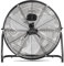 TROTEC Bodenventilator TVM 24 D – 124 Watt, Neigungswinkel 135°, 3 Stufen, Ø 60 cm, kippfester Stand, leise, Schwarz