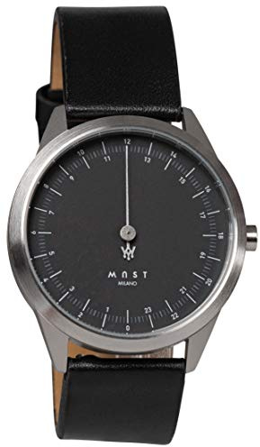 MAST MILANO A24-SL403M.BK.01I Montre Mono Aiguille 24H pour Homme