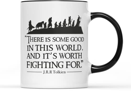 Willow Gifts There is Some Good in This World Worth Fighting for - Book Lover Gift Mug | Birthday or Christmas Gift 11oz Ceramic Tea Coffee Cup