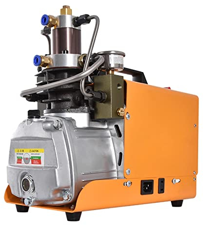 Mini Bomba pequeña Mini compresor de Bomba de Aire eléctrico refrigerado por Agua de un Solo Cilindro 30MPA Bomba de Aire de Alta presión 220V 2800r/min (Voltage : 220V)
