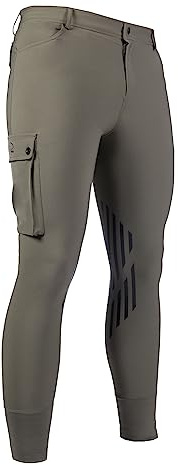 HKM Cargo Rodillera SIL. - Pantalones de Montar Hombre