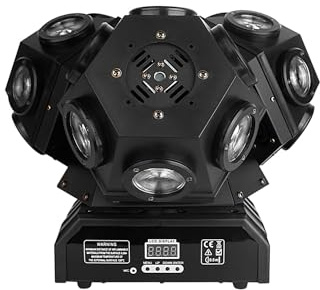 TINHAU 10 * 18W Moving Head Licht RGBW LED Rotation Disco licht Bühnenlicht mit DMX512 und Sound aktiviert Partylicht mit für Party Disco Club Hochzeit