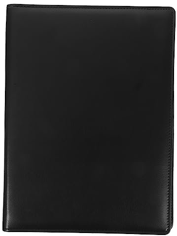 EXCEART Dokumentenordner Mit Zwischenschicht-design Ordnerorganizer Für Visitenkarten Und Kreditkarten Portfolio-ordner Mit Metallklammern Und Flexiblen Stifthalter Aktenordner Für Büro