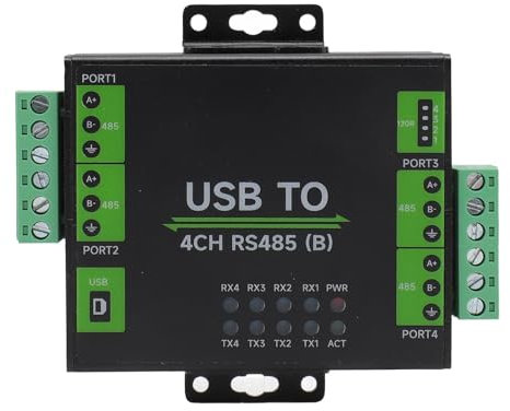 Converter USB a Rs485, 1200 PBS a 460800bps Adaptador Aislado Industrial Profesional para la Computadora