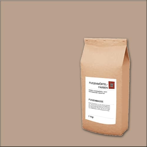 Fugenmörtel-Farben | Einsetzbar für Fugen im Innen- und Außenbereich auf Wand- und Bodenflächen (Ocker, 1kg)