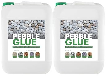 ULTRA Strength Pebble Glue® | Industrial Grade Stone & Aggregate Binder | 5L Professional Power Fixative for Gravel, Rock & Mulch | Extreme Hold | Child & Pet Safe | All-Weather Protection