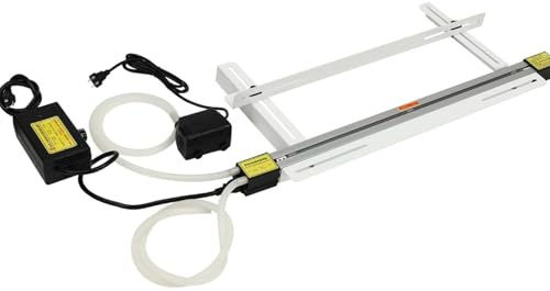 Macchina piegatrice a caldo in acrilico Piegatrice per tubi in acrilico, in plastica e PVC, con staffa di regolazione della lunghezza per fogli di spessore da 1 a 6 mm, 30 cm