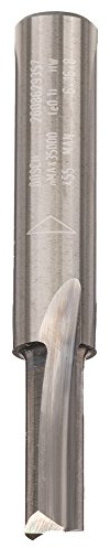 Bosch Accessories Professional Vollhartmetall-Nutfräserr grau D1 6 mm Länge 16 mm G 51 mm