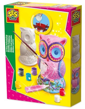 SES Creative Moulage et Peinture - Chouette