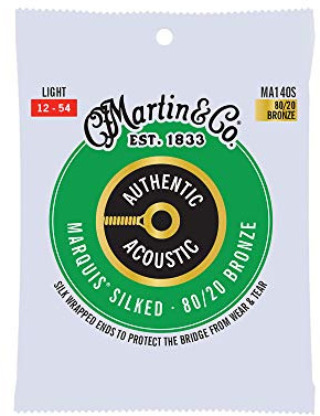 Martin Authentic Acoustic Guitar Strings - Marquis Silked
