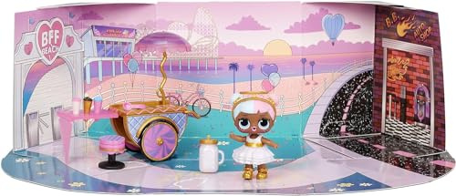 LOL Surprise Furniture - Puppe Sugar mit mehr als 10 Überraschungen, Möbeln und Puppen-Accessoires - Miniature Spielset - Kompatibel mit OMG House - Serie 4 - Sammlerpuppen für Mädchen ab 3 Jahren