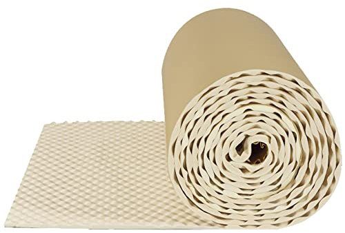 HARICSET Grau Schalldämmung Akustikschaumstoff Noppenschaumstoff Akustik Schaumstoff Ideal für Tonstudio,Fernsehzimmer,Kinderzimmer,Büro und Podcast 1 * 10m(Size:2cm Thick)