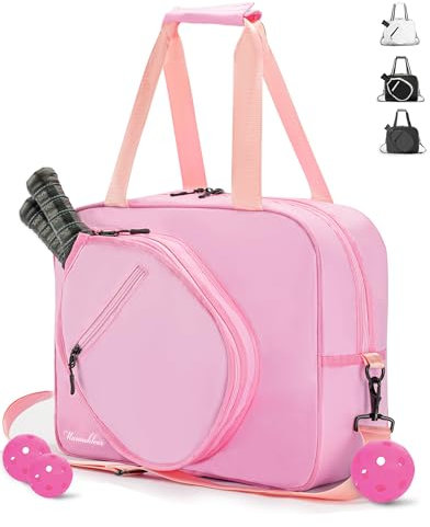 Manueklear Pickleball-Tasche, 100 % wasserdicht, für Damen und Herren, Crossbody-Tasche, Tragetasche