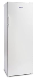 ICEKING RZ245EW Freestanding Tall Freezer, 242L Capacity, White, 4 Star Freezing, Adjustable Thermostat, Reversible Door, Energy Efficient, Quiet Operation – Ideal for Kitchen or Utility Room