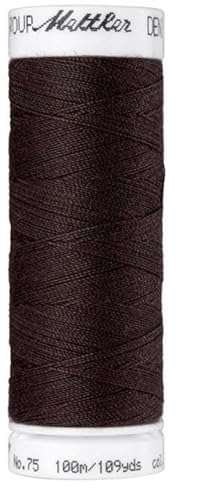 Mettler Nähgarn DENIM DOC 100m in Braun speziell für Jeansstoffe und Jeansfarben. Jeansgarn