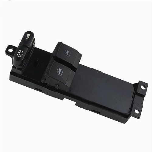 WLLLLa Elektrischer Fensterschalter für VW Bora Golf MK 4 Passat B5 3B/3BG 1J3 959 857,Auto Power Fensterheber Control Schalter Taste Fensterschalter