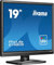 iiyama E1980S-B1, monitor LED 48 cm 19 SXGA HDMI DP nero