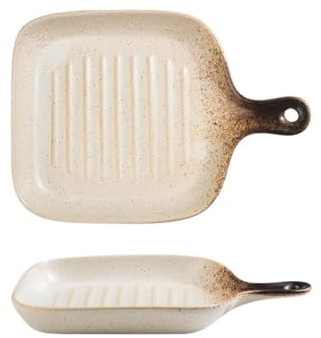 SDA287MZ Plat à Four Plaque de Cuisson à Biscuits, Four en céramique Lisse for Une Cuisson sûre et Uniforme, Facile à Nettoyer Plat à Gratin
