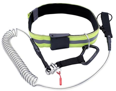 Whoasyst Laisse de surf pour paddleboard, kayak, planche de surf, accessoire pour sports nautiques, paddleboard, kayak