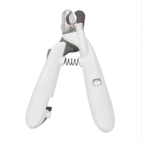 bergxperten Pawloo LED-Krallenschneider für Hunde & Katzen Krallenschere für Hunde und Katzen mit LED-Licht, Nagelknipser für kleine und mittlere Haustiere, inklusive Nagelfeile und Sicherheitsschutz