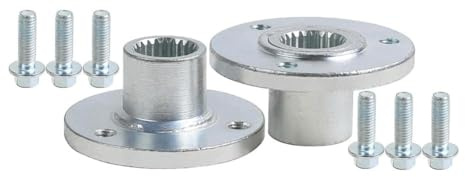 FUBESK 3 perni 24 mm 23T SplineE ruota posteriore mozzi per ATV, Quad, Buggy, Go Kart, 4 ruote, Drift Trike, per golf cart e mini bici