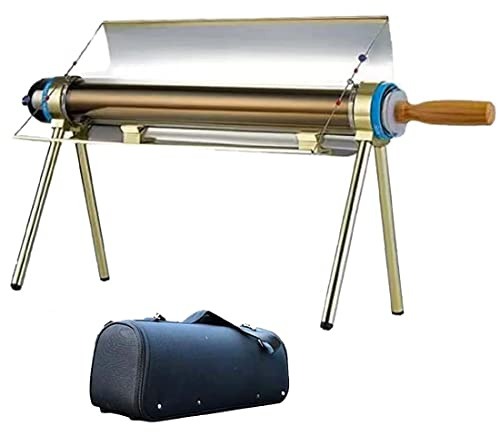 Forno solare portatile, Fornello solare, Griglia di campeggio all'aperto per il cibo, Griglia per barbecue per viaggi, Cucina solare di campeggio