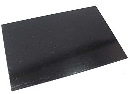 Allparts PG 0095-023 Pickguard/Schlagbrett Roh-Material 1-lagig Ersatz und Kleinteile für E-Gitarre schwarz