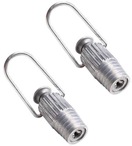 Cabilock Clothesline Rope Tightener Clothesline Adjuster 2 Pcs Metal Clothesline Tightener, Clothes line Grips Laundry String Tightener Wire Clothesline Tightener