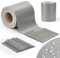 jarolift Brise-Vue en PVC Couverture de clôture Protection visuelle pour Jardin 19 cm x 40 m avec 25 Clips de Fixation, Gris-Clair