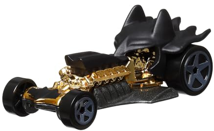 Hot Wheels Character Cars Spielzeugfahrzeug Batman - DC im Maßstab 1:64 mit authentischen Details für Kinder ab 3 Jahren