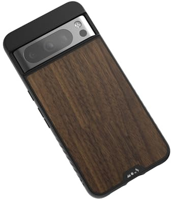 Mous for Google Pixel 8 Pro Case MagSafe Compatible - Limitless 5.0 - Walnut - Protective Pixel 8 Pro Case - Shockproof Phone Cover