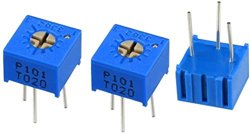 XYWHPGV Widerstände 100 Ohm Top-Justage-Horizontal-Cermet-Potentiometer 3 Stück(bcc07 cac75 ee50c b2835 dc7d7 bd44a