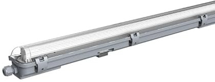 Kit de Réglette LED IP65 + Tube Néon LED 120cm T8 18W - Unité/Blanc Neutre 4000K - 5500K
