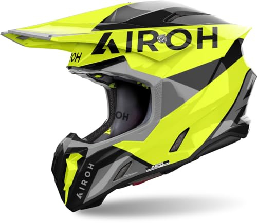 AIROH TWIST 3 KING YELLOW GLOSS M