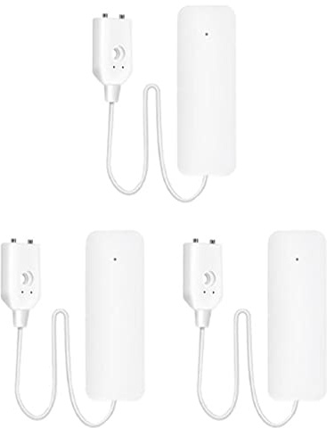 3X Tuya Zigbee Capteur de Fuite D' Détecteur D'Inondation Sans Alerte de Détection de Fuite D' Alarme de Débordement de Niveau D'