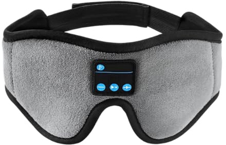 Wolkenklang - Dreamwave Bluetooth-Schlafmaske mit verstellbarem Design, ideal für Reisen, Yoga und Seitenschläfer