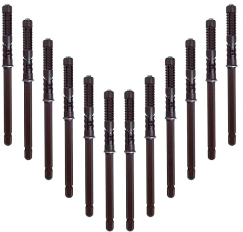 12 Stück Regalträger Unsichtbar Wandregal Halterung, Tablarträger Regal | Tablarträger Regal-Bodenträger Unsichtbar Stahl Braun Verzinkt, Schwimmendes Regalhalterung für Wand-Montage (10 x 100 mm)